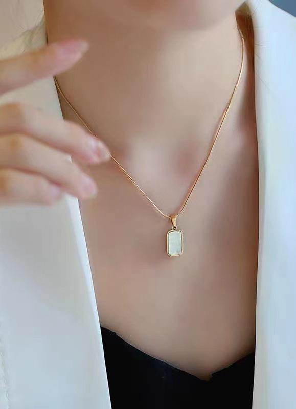 Reversible Black White Necklace