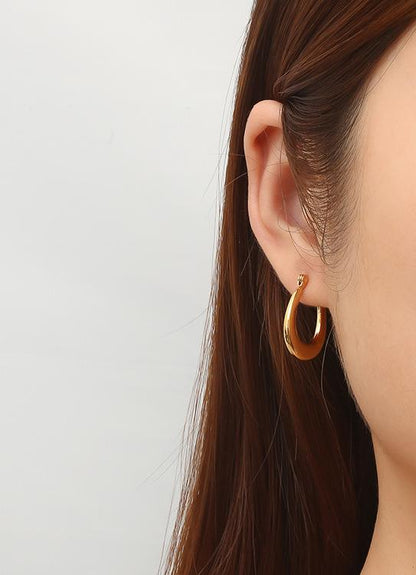 Classic Gold Hoop Earrings
